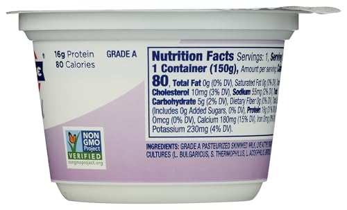 FAGE Total Greek Yogurt, 0% Nonfat, Plain, 5.3 Ounce