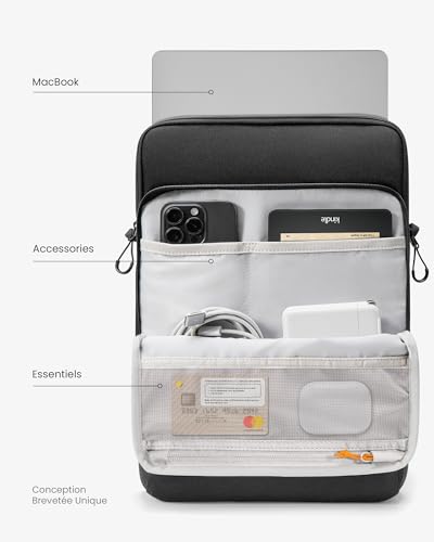 Sac pour Laptop 13 Pouces tomtoc Protection Antichoc MacBook Pro