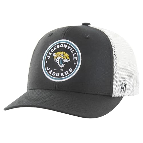 47 Men's Black Jacksonville Jaguars Disclose Trophy Stretch Fit Hat