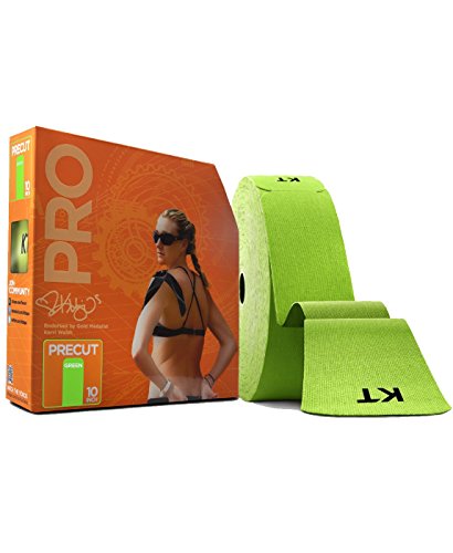 KT Tape Pro Jumbo 125 ft Uncut Kinesiology Therapeutic Sports Roll, Green