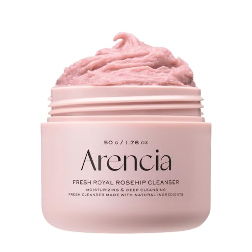Arencia Rosehip Brightening Rice Mochi Face Cleanser & Daily Scru...