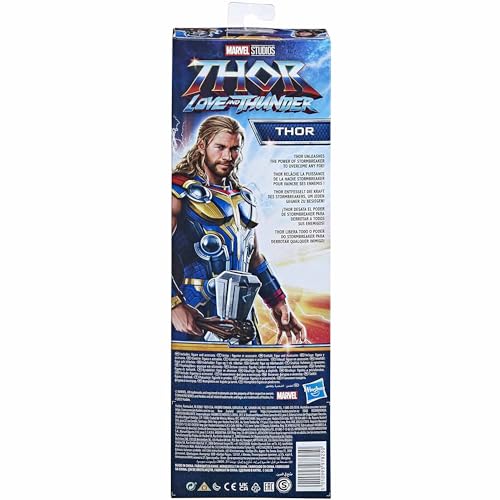 Marvel F4135 Marvel Avengers Titan Hero Series Thor Toy, 12-Inch-Scale Thor: Love And Thunder Action Figure thumb #6