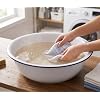 Enamel Basin, Small 30cm (11.8) Kids Foot Bath Basin for Soaking Feet, Metal Foot Soak Tub, Laundry Wash Old Fashioned Footbath for Home Spa Pedicures