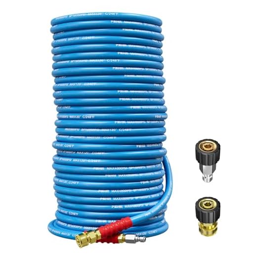 POHIR 150ft Heavy Duty Pressure Washer Hose