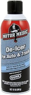 Auto Supply Mall Gunk DE1 Automotive Windshield De-Icer - 12 oz. Size: 12 Ounce, Model: DE1, Car & Vehicle Accessories/Parts