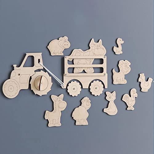 Peças de placa ocupada para crianças, peças de atividades de madeira, peças de placa sensorial para