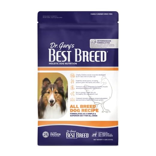 Best Breed All Breed Dog Diet Made in USA [Natural Dry Dog Food for All Breeds and Sizes]- 4lbs.