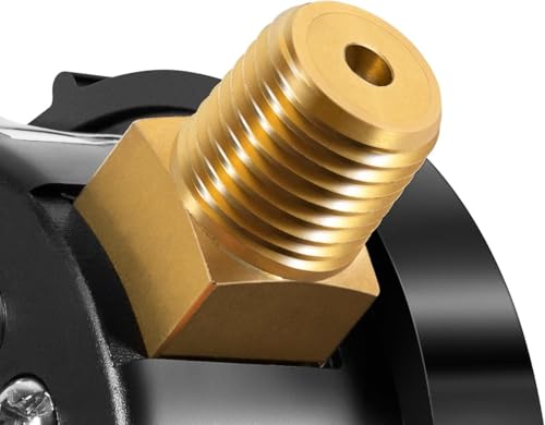 Luftablassventil mit Manometer für Poolfilter – Ersatzkompatibel zu 98209800 & 190058 – Passend für Clean & Clear, Warrior, FNS, Predator – Hochleistungs-Druckentlastungsventil inkl. Dichtungen & Tefl