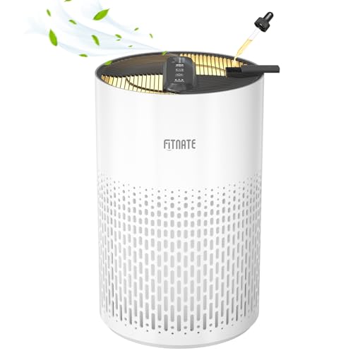 Recopilación de Purificador de Aire Walmart , tabla con los diez mejores. 45 FITNATE Purificador de Aire con Difusor de Aceites Esenciales, para Habitaciones Grandes de Hasta 215 Pies Cuadrados y Filtros de 99,9% de Alérgenos, para Caspa de Mascotas,...