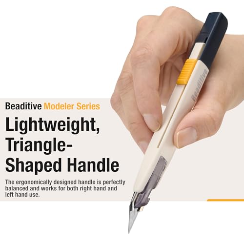 Beaditive High Precision Detail Craft Knife - 30 Degree Blade Utility Knife - Art, Craft, Model Making thumbnail 3
