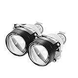 Artisanat exquis : ces phares antibrouillard de voiture sont de haute technologie, présentent une finition lisse, un savoir-faire exquis et un beau design.