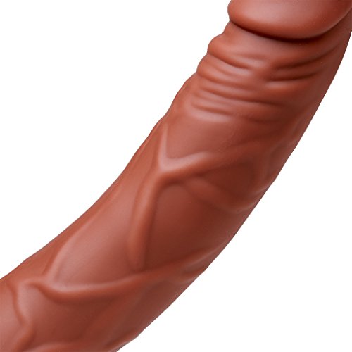 Cloud 9 Novelties Premium Vibrating Strapless Strap-On Realistic Dildo Kit, Brown #TOP5