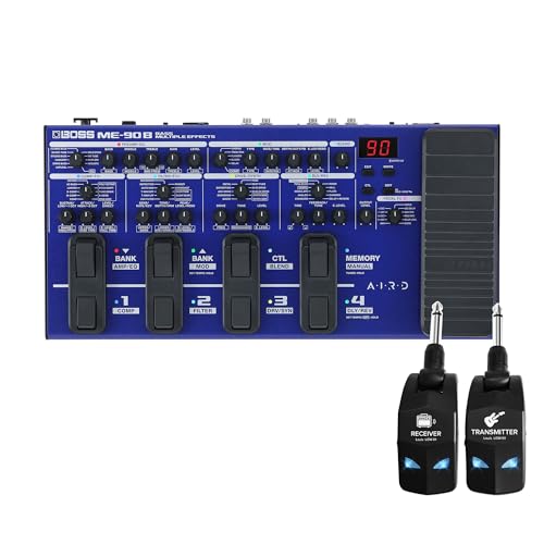 BOSS ME-90B + LGW-01 ���C�����X�V�X�e���Z�b�g �}���`�G�t�F�N�^�[ �x�[�X�p �{�X