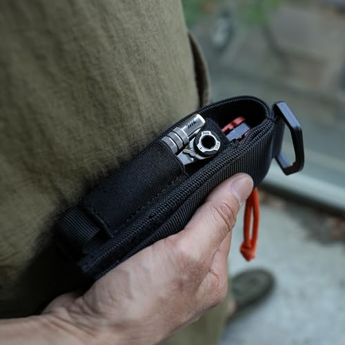 Image of 711L 1 /4 inch EDC Ratchet Wrench MK2 (Hex End w /Geared Thumb Wheel) - Accessory for Multitools with 1 /4 inch Hex Bit Adapters and Screwdriver Handles #7WE2A