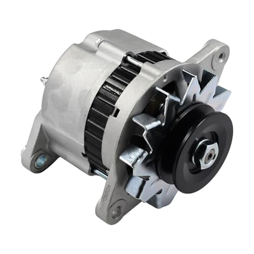 Image of 11962077200 AM100800 Alternator 12V 35A Compatible with John Deere Tractor 655 755 756 855 856 955 1070 Compatible with Yanmar Engine 4TNE84 4TNE88 4TNV84T 4TNV88 3TNA72 3TNE68C 3TNE74
