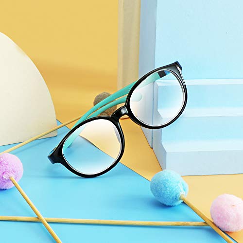 Image of VisionGlobal Blue Light Blocking Glasses for kids, Anti Eyestrain and Blurry, Computer Glasses, Anti Glare