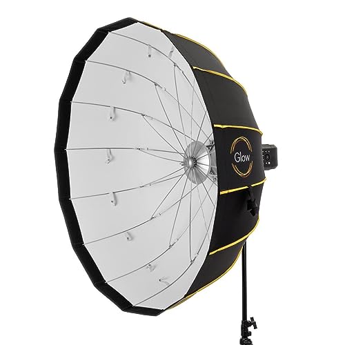 Glow EZ Lock 42" White Beauty Dish Softbox, Quick Release Bowens Mount Softbox with Removable Diffusers, Eggcrate Grid, Deflection Disk, Storage Bag & 1-Year Warranty by Glow - Used condition - Image 7