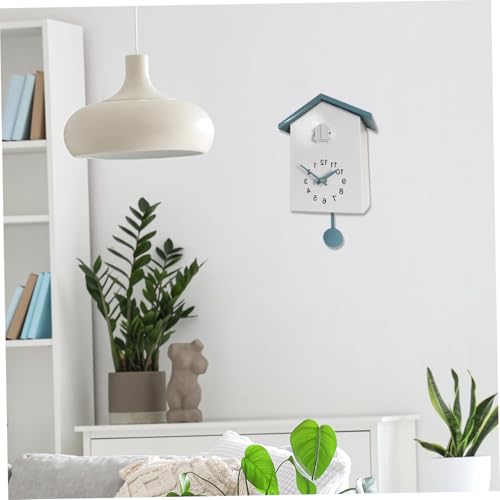Reloj de cuco lindo pajaro automatico y diseño minimalista para colgar 8