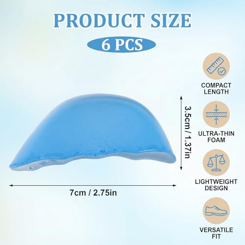 3 pares de rellenos para zapatos grandes miniatura 2