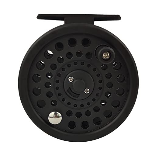 Aventik Cm Graphite Fly Reel Click Drag System Classic Iv Graphite Large Arbor Sizes 3/5, 5/7 Fly Fishing Reels (3/5) #TOP2