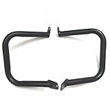 Motor Schutz Autobahn Crash Bar Für Vstar 400 650 Für DS400 Für DS650 Für XVS400 Für XVS650 Für Drag Star 1996-2013 Sicherheit Stoßstange Motorrad Motorschutz Crash(Schwarz)