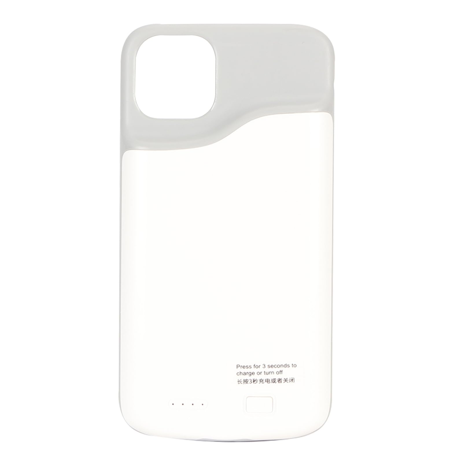 SIXRUN Custodia Batteria per IPhone 11 Pro Max, 6000mAh (WHITE)