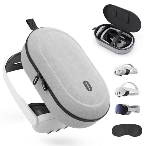 Syntech Hard Carrying Case Compatible with Meta Quest 3S/Quest 3/Oculus Quest 2/VP/Pico...
