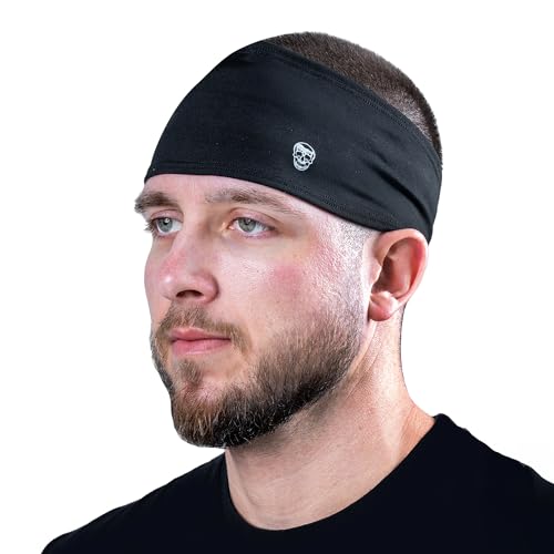 Gymreapers Workout Headbands for Men & Women-Comfortable Sweat Absorbing Band to Keep Hair Back During Running Sports Gym Cycling and Outdoor Activities