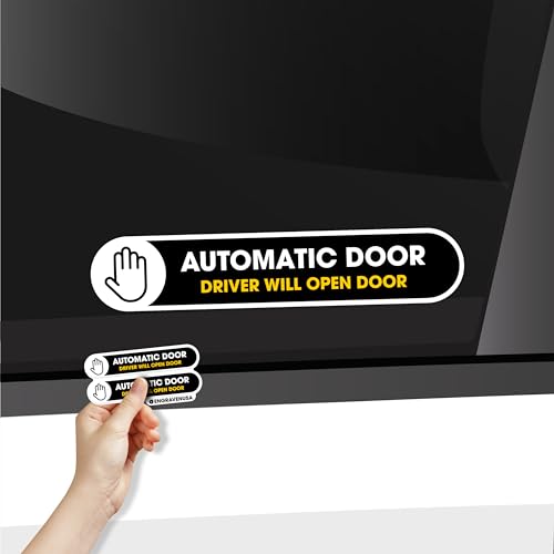 Engravenusa Automatisches Türschild SLCRAD 2 Stück