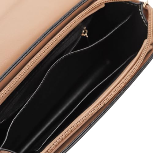 Bolsa Feminina Transversal Média com Alça de Mão Star Shop (BEGE)