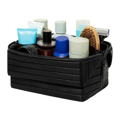 Neceser de viaje mini y organizador de maquillaje portátil para equipaje