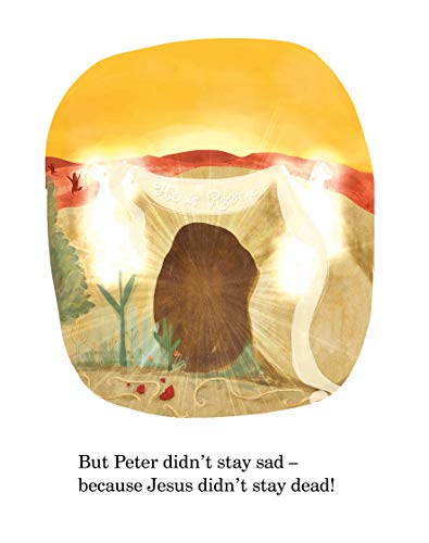 The Friend Who Forgives Board Book: A True Story About How Peter Failed and Jesus Forgave (Illustrated Bible toddler book gift for kids ages 2-4 teaching forgiveness) - Image 2