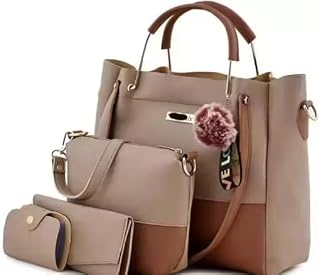 HEAVENS HIKE Hercraft PU-Leather Shoulder Handbags for Women, Combo Set of 4 Price In India