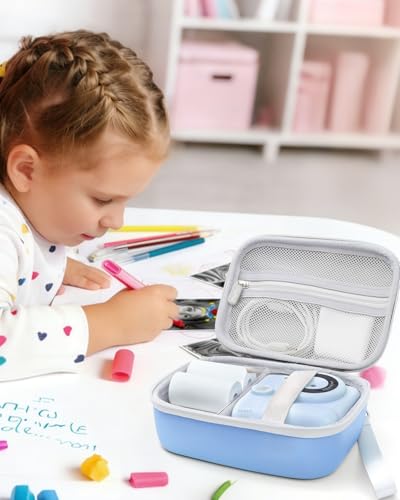 Funda para cámara infantil Krypthos Kids Print azul miniatura 6