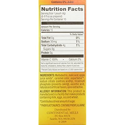 Alpine Spiced Apple Cider Sugar Free- 10 Count (Pack of 1)