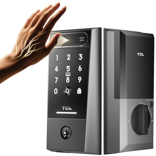 TCL Smart Lock D2 Pro, AI Palm Vein Recognition Built-in