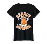 Orange Momma Shirt Women Tabby Cat Mom Mommy Mothers Day T-Shirt
