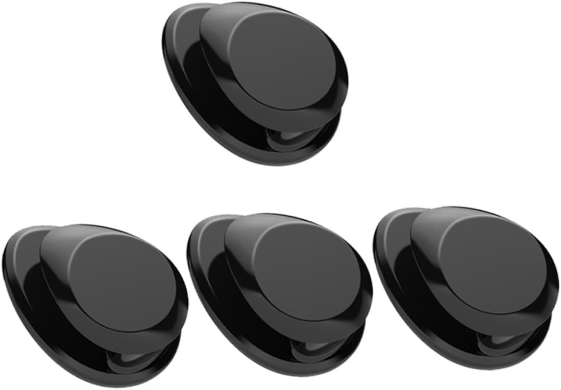 4 Pcs Compact Car Hooks Self Adhesive ABS Storage Hanger for Suv Truck