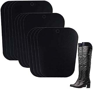 6 Pairs (12 Sheets) Boot Shaper Form Inserts Reusable Tall Boot Support for Men and Women