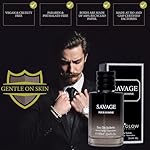 Savage for Men 3.4 Oz Men's Eau De Toilette Spray Refreshing & Warm Masculine Scent for Daily Use Men's Casual Cologne Great Holiday Gift Smell Fresh All Day A Gift for Any Occasion - Image 5