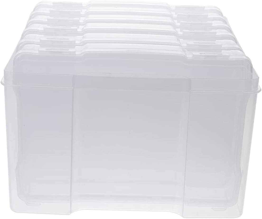 Homoyoyo Photo Storage Containers Card Organizers Greeting Card Storage Photo Keeper Easy
