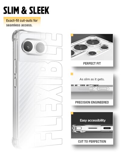 Image of WOW IMAGINE Clear Back Cover Case for 1+ OnePlus Nord 4 5G | Shockproof Soft TPU Case | Cushioned Edges for Ultimate Protection Back Cover Case - Transparent