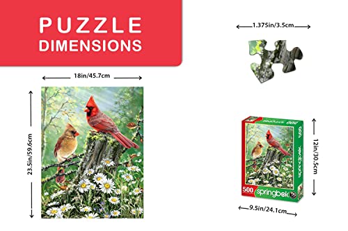 Springbok's 500 Piece Jigsaw Puzzle Golden Light - Made In Usa #TOP2