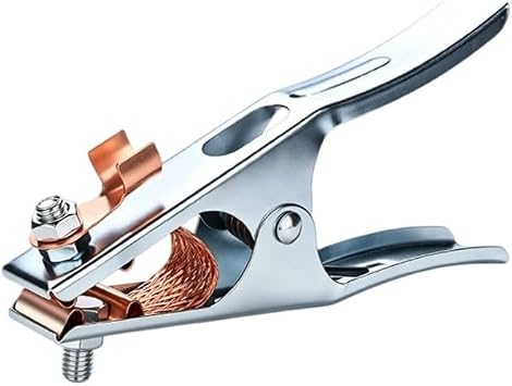 Heavy-Duty Copper Ground Clamp 800A With Anti-Slip Teeth And Thickened Spring For Secure Welding Connection TIG MIG Welding Tools 235Mm500A