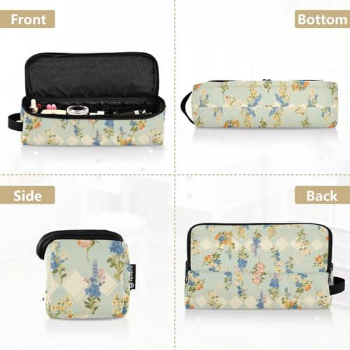 Bolsa de Viaje para Herramientas de Cabello Liatris Flowers con Estera para Plancha, Estuche Doble para Planchas, Rizador y Secador miniatura 5