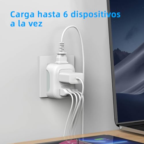 Periféricos, Electronics adaptador europeo Marca QIKKOP (3)