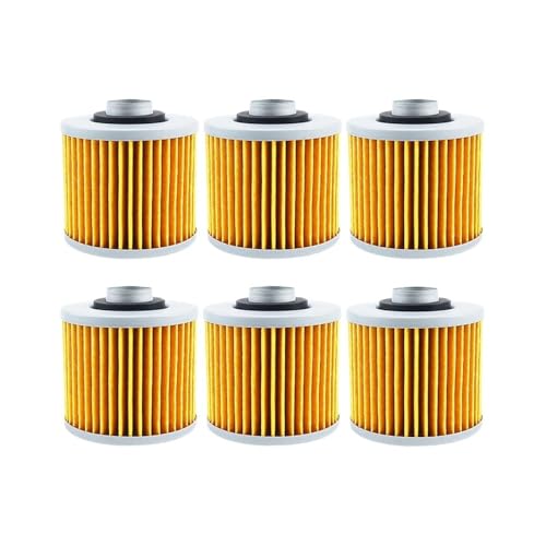 Filtre à huile moto XV 535 et XVS 650 filtration premium lot de 6
