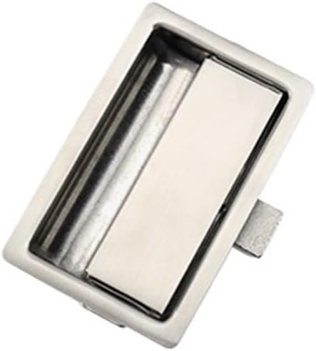 Stainless Steel Flat Box Lock Mechanical Engineering Lock Door Box Lock 1Pcs