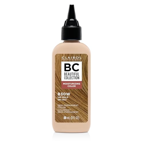 Clairol Professional Beautiful Collection Hair Color, 30W 14k Gold, 3 oz. - Packaging May Vary
