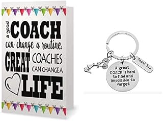 Cheer Coach Gift Set - Keychain Cheerleading Coach Keychain, Cheer Coach Jewelry